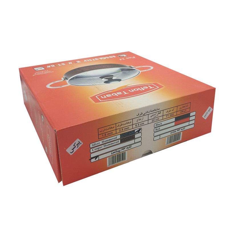 تابه تفلون تابان کد PIR24 سایز 24