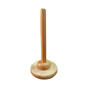 پایه رول دستمال کاغذی تاپ وود BQTC-01-3030-W/W