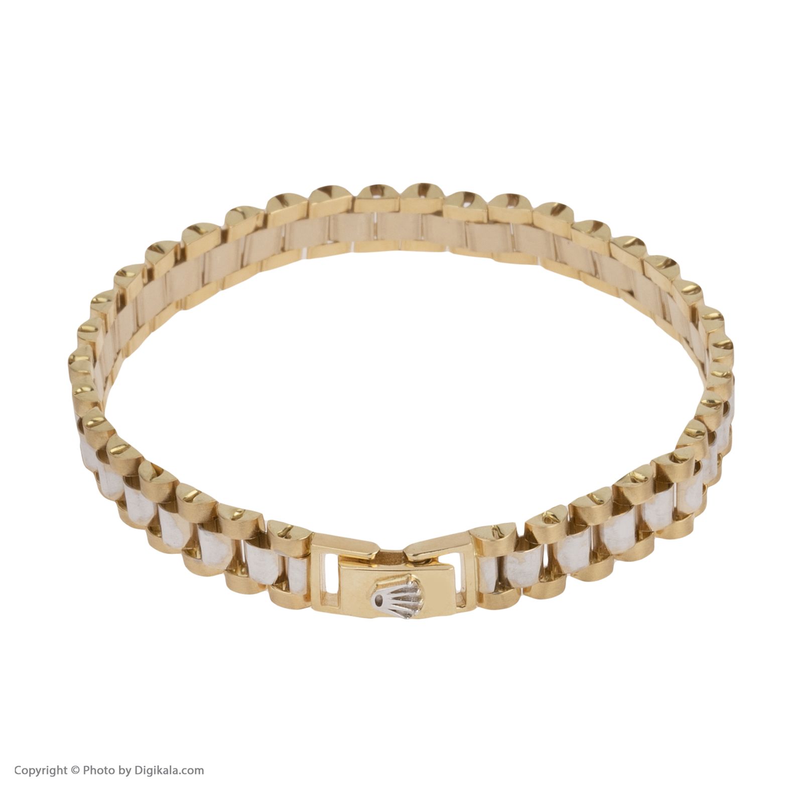 دستبند طلا 18 عیار زنانه آلند کد KHD8 -  - 5