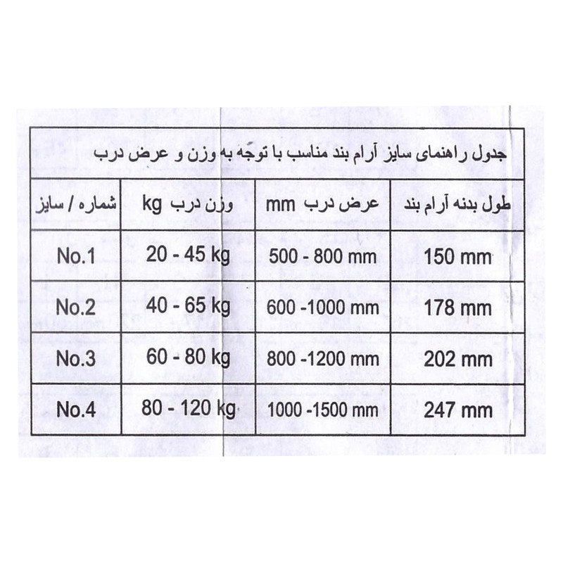 آرام بند در یونیکس مدل 602