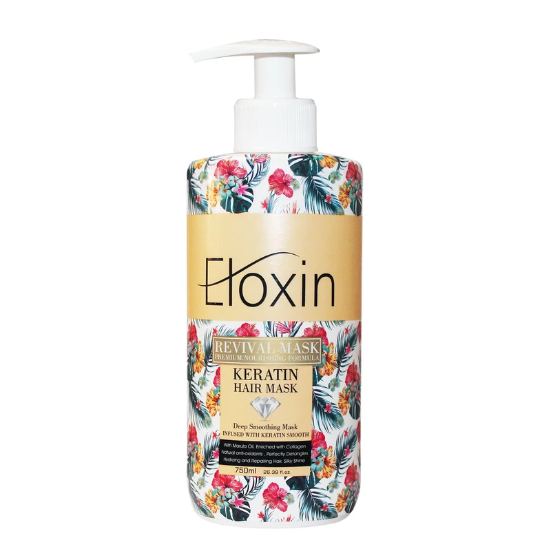  ماسک مو الوکسین مدل Kratin20 حجم 750 میلی لیتر مجموعه 6 عددی