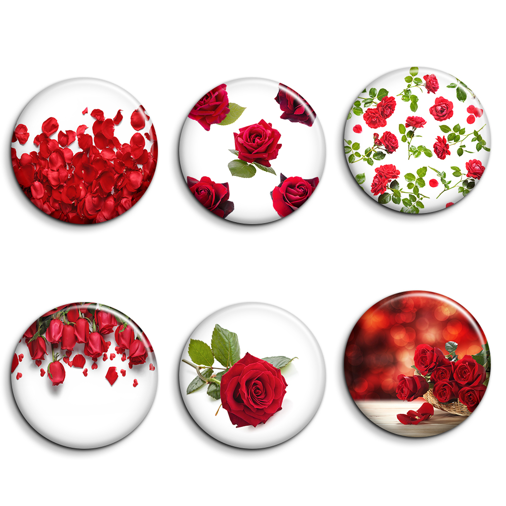 پیکسل طرح گل رز کد 1122 مجموعه 6 عددی