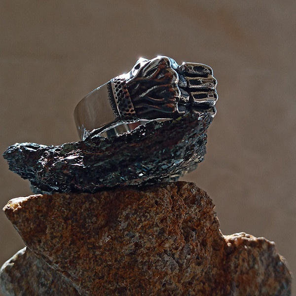 انگشتر مردانه طرح بوکسور کد ST-20