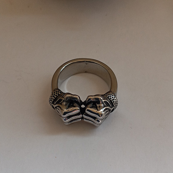 انگشتر مردانه طرح بوکسور کد ST-20