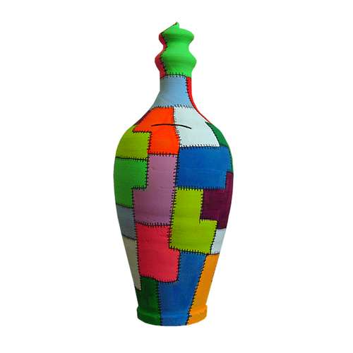 قلک سفالی مدل چهل تکه