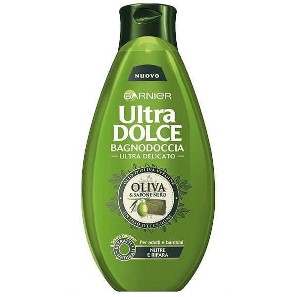 شامپو بدن گارنیه سری Ultra Dolce مدل Oliva And Sapone Nero حجم 500 میلی لیتر شامپو بدن گارنیه سری Ultra Dolce مدل Oliva And Sapone Nero حجم 500 میلی لیتر