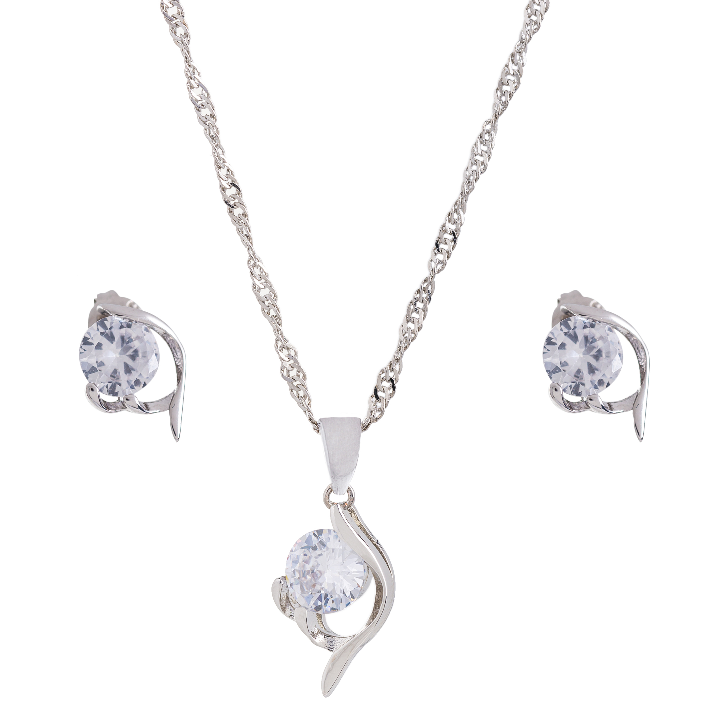 نیم ست نقره زنانه کد   99706-2020