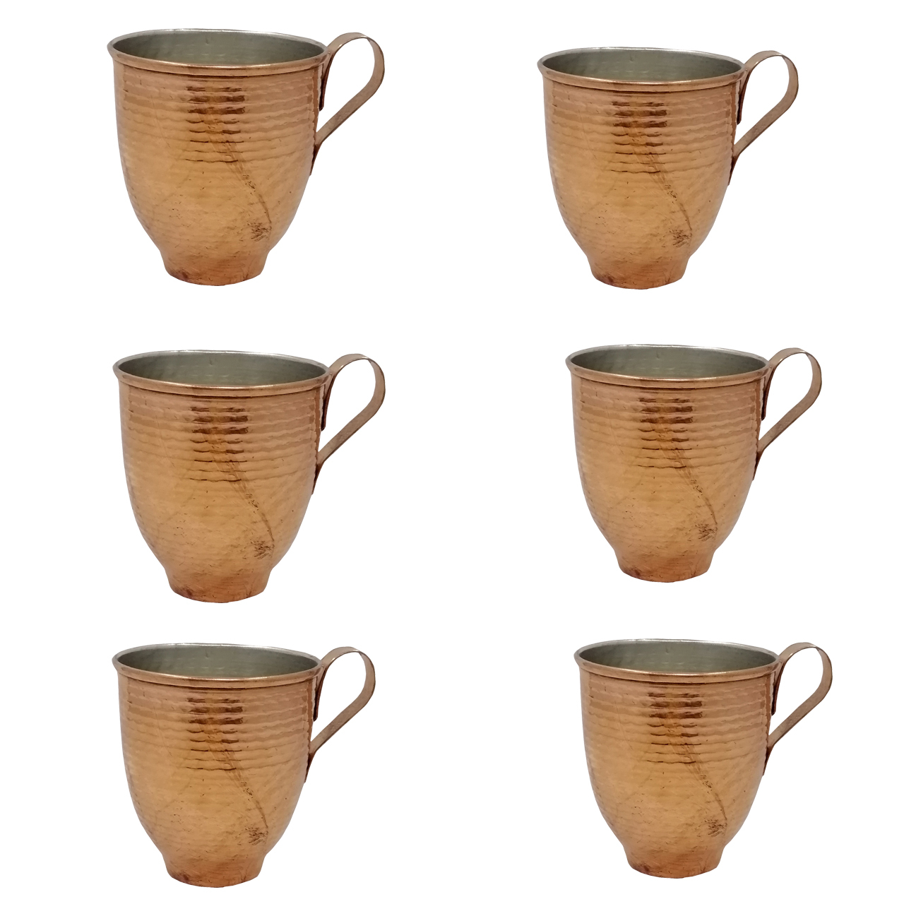 فنجان مسی مدل NT-8912 بسته 6 عددی
