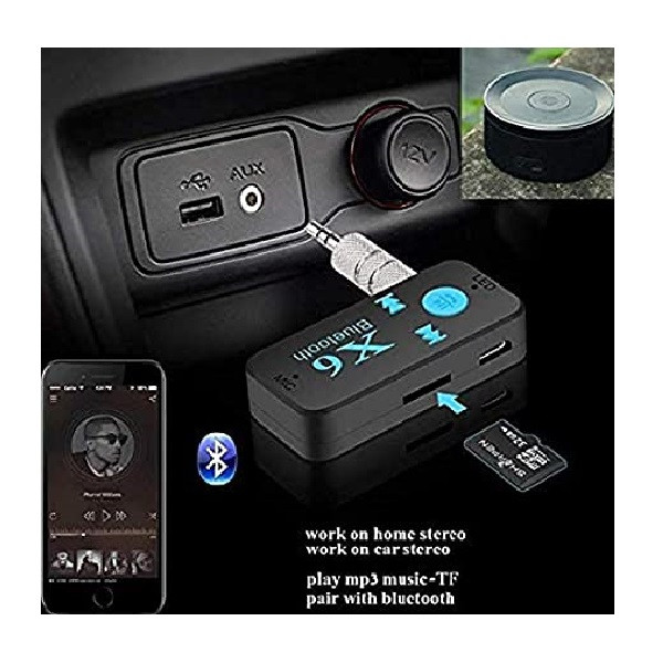 گیرنده بلوتوث خودرو مدل X6