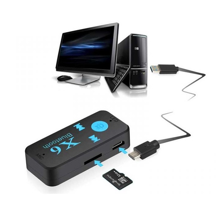 گیرنده بلوتوث خودرو مدل X6