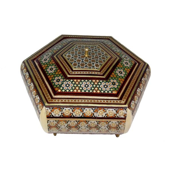 شکلات خوری خاتم کاری کد 4008