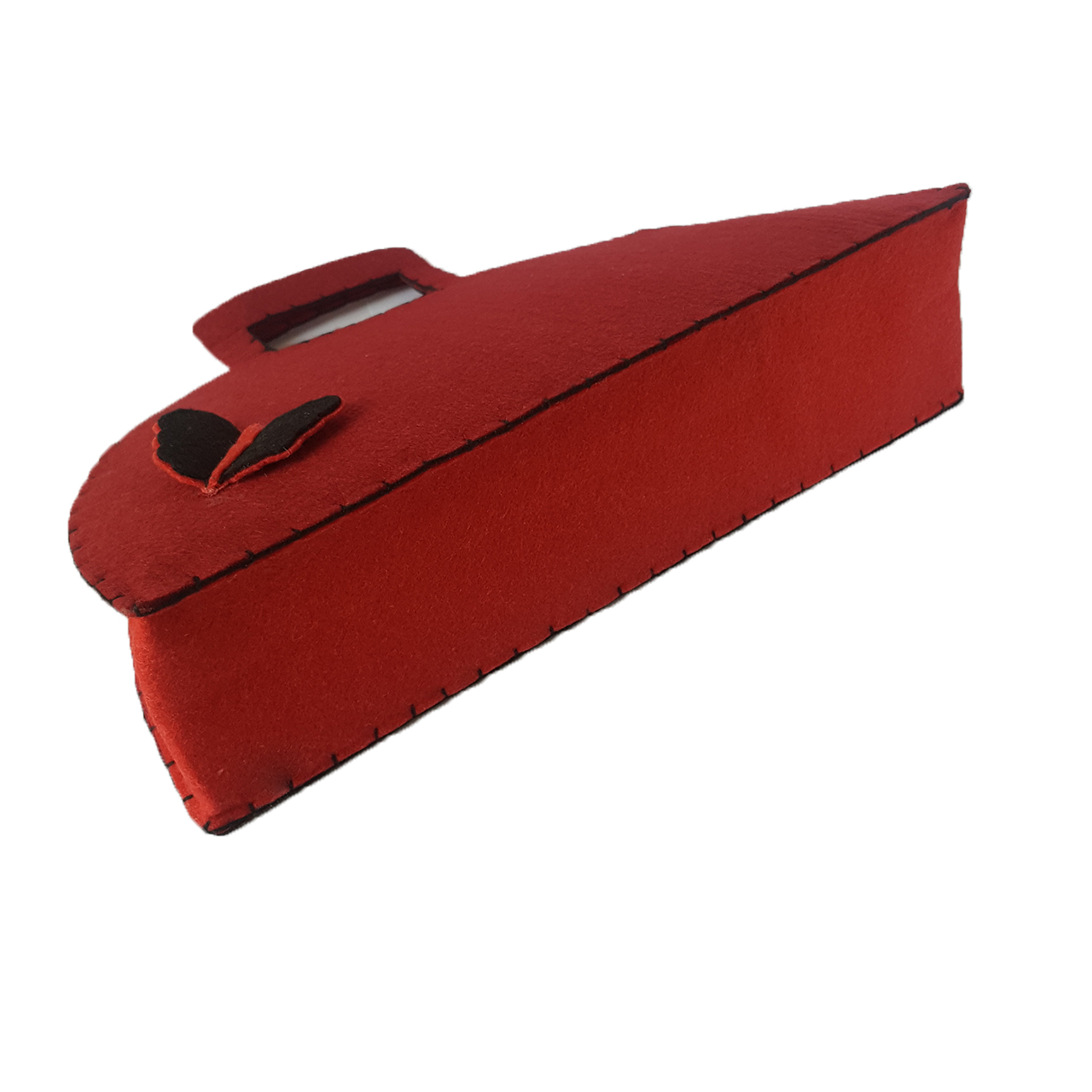 کیف دستی نمدی طرح پروانه کد DH02