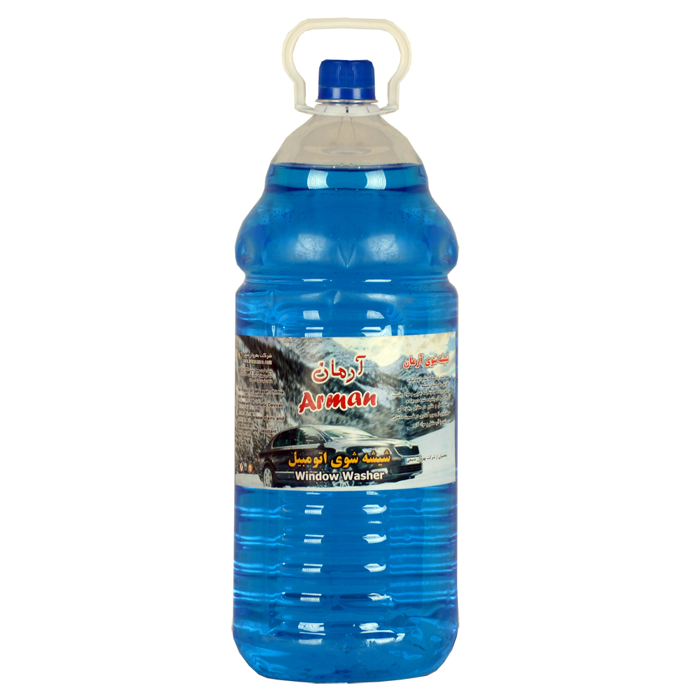 مایع تمیز کننده شیشه خودرو آرمان مدل sa30 حجم 3000 میلی لیتر 