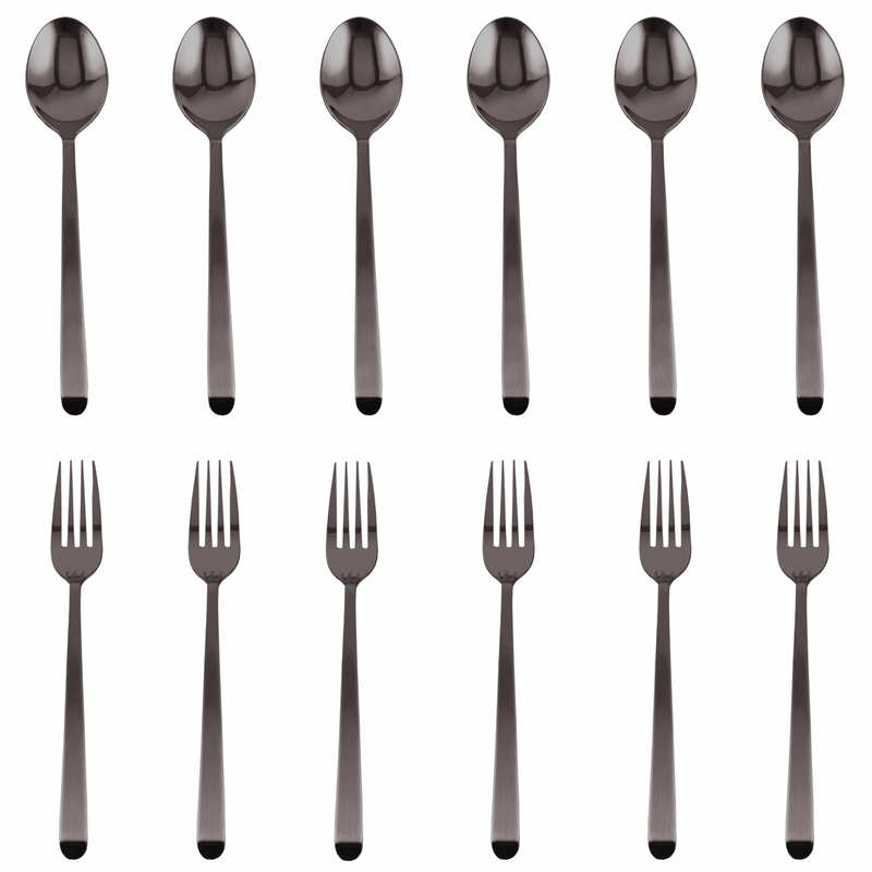 سرویس قاشق و چنگال 12 پارچه اشمیتز مدل  دم کج Silver