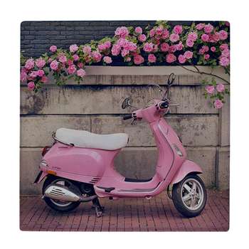 مشخصات قیمت و خرید کاشی طرح موتور وسپا و گل های رز کد Wk327 دیجی کالا