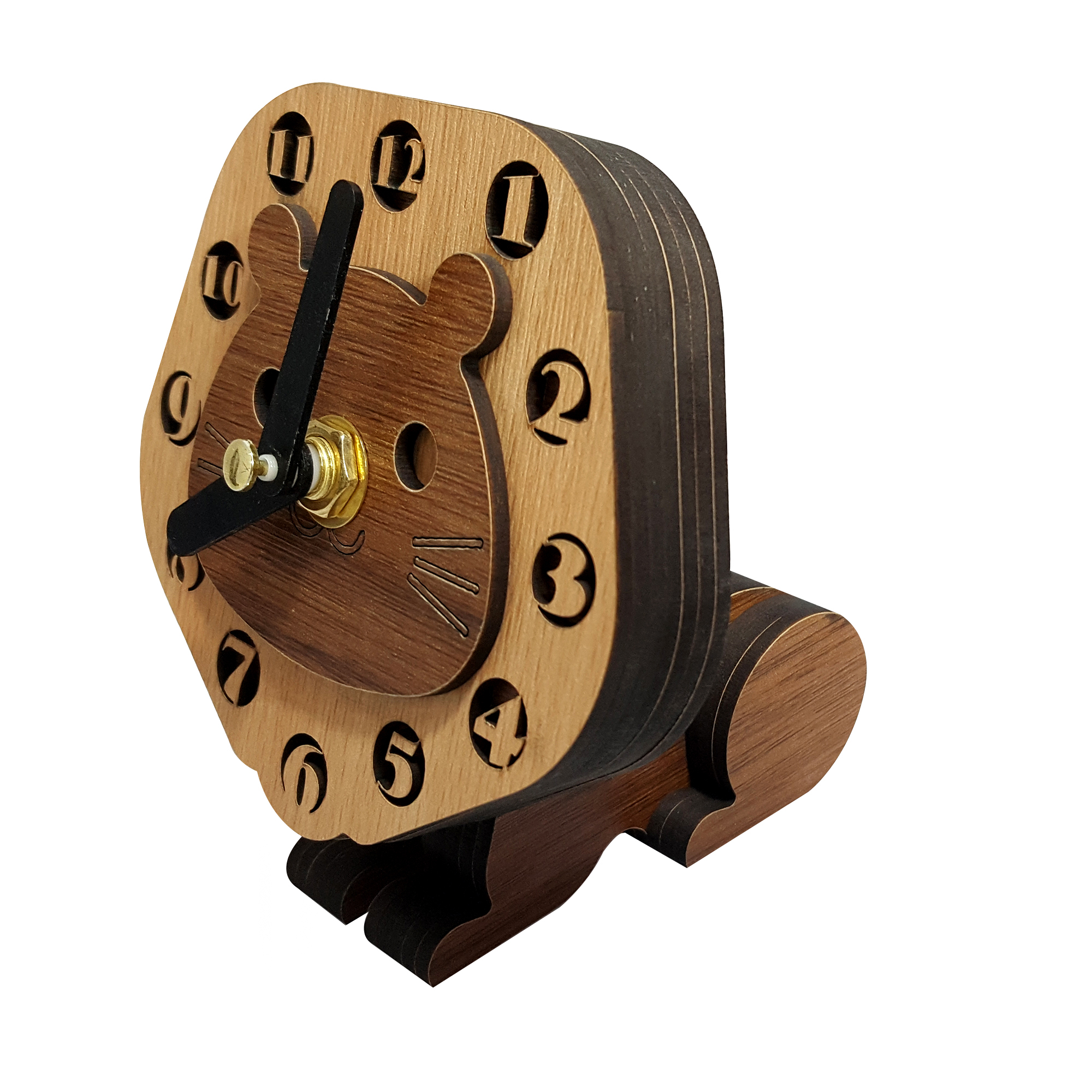 ساعت رومیزی کودک طرح شیر کد D062