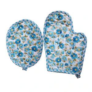 دستگیره آشپزخانه مدل گل کد 13-FL مجموعه 2 عددی