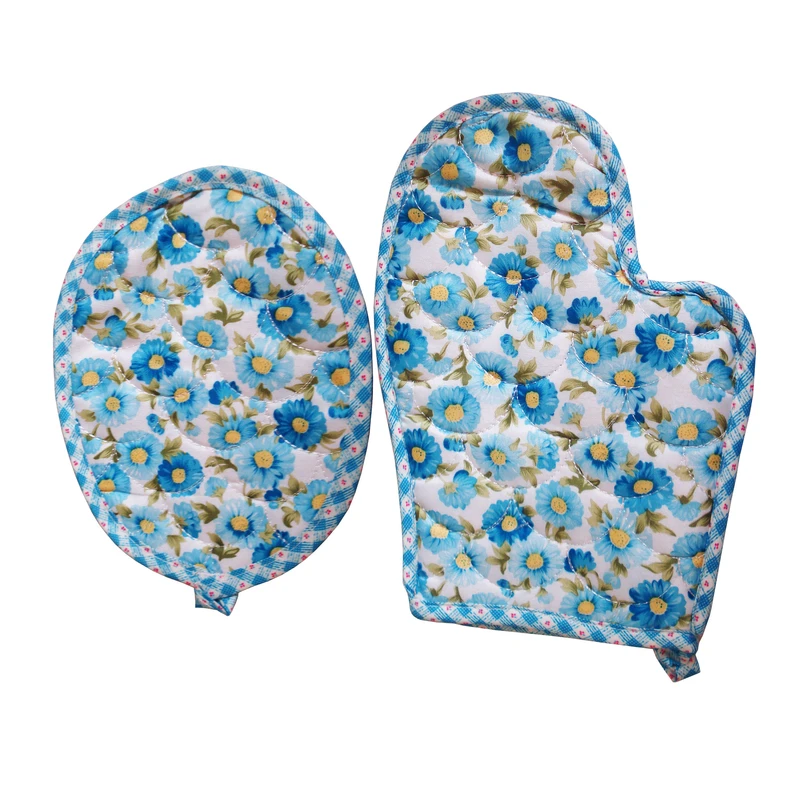 دستگیره آشپزخانه مدل گل کد 13-FL مجموعه 2 عددی