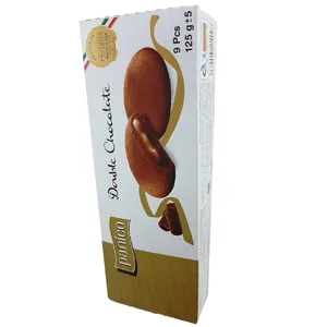 بیسکویت کاکائویی با مغزی کرم کاکائویی ویتانا - 125 گرم    