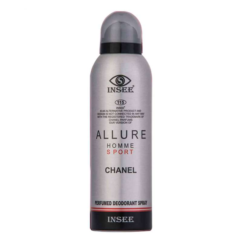اسپری مردانه اینسی مدل ALLURE حجم 200 میلی لیتر اسپری مردانه اینسی مدل ALLURE حجم 200 میلی لیتر