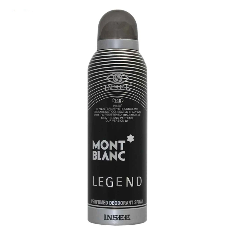 اسپری مردانه اینسی مدل MONT BLANCE حجم 200 میلی لیتر
