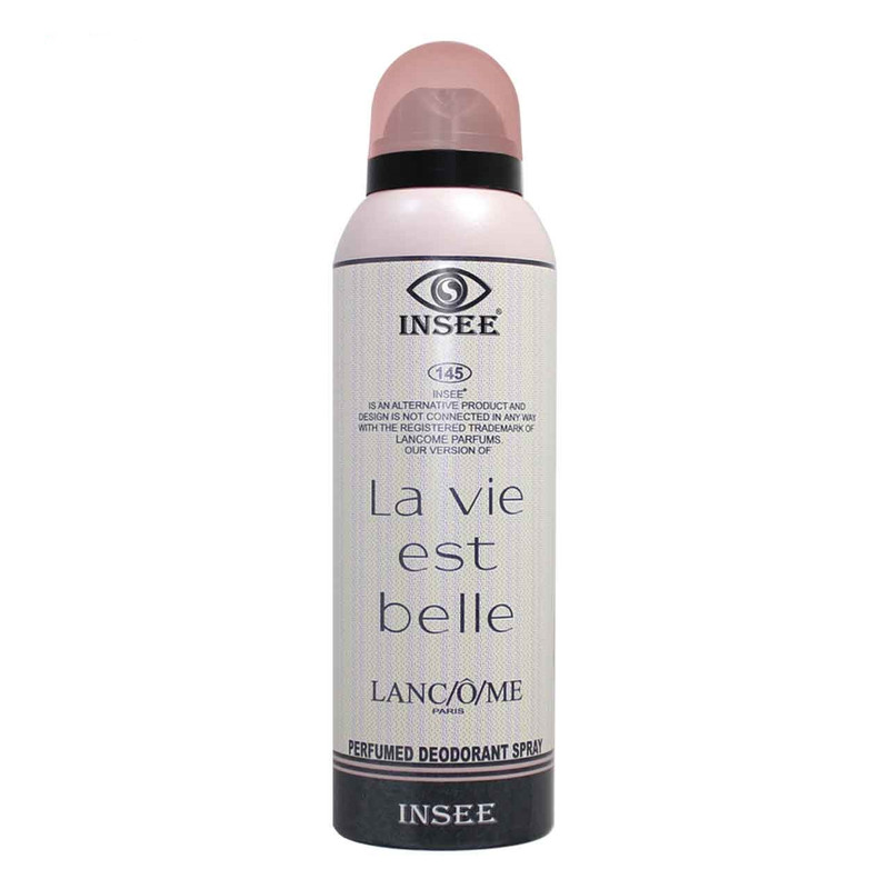 اسپری زنانه اینسی مدل LANCOME LA VIE EST BELLE حجم 200 میلی لیتر