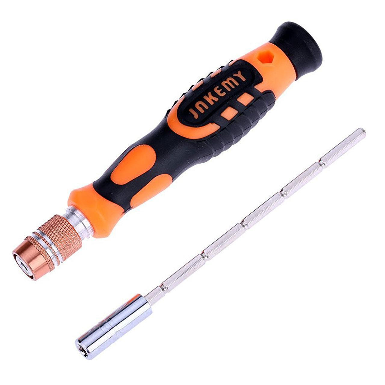 مجموعه 44 عددی سری پیچ گوشتی جک می مدل JM-8152 مجموعه 44 عددی سری پیچ گوشتی جک می مدل JM-8152