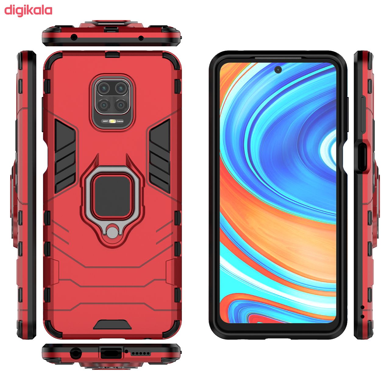 مشخصات قیمت و خرید کاور مدل Def02 مناسب برای گوشی موبایل شیائومی Redmi Note 9s Redmi Note 9 Pro Redmi Note 9 Pro Max دیجی کالا