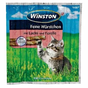 اسنک تشویقی گربه وینستون مدل Lachs & Forelle کد 106 بسته 4 عددی