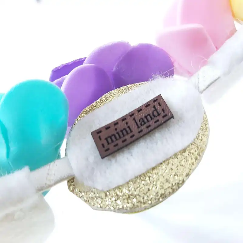 تل مو دخترانه مینی لند مدل یونیکورن اسب تک شاخ کد ML-133