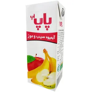 آبمیوه سیب و موز پاپ آپ - 200 میلی لیتر 