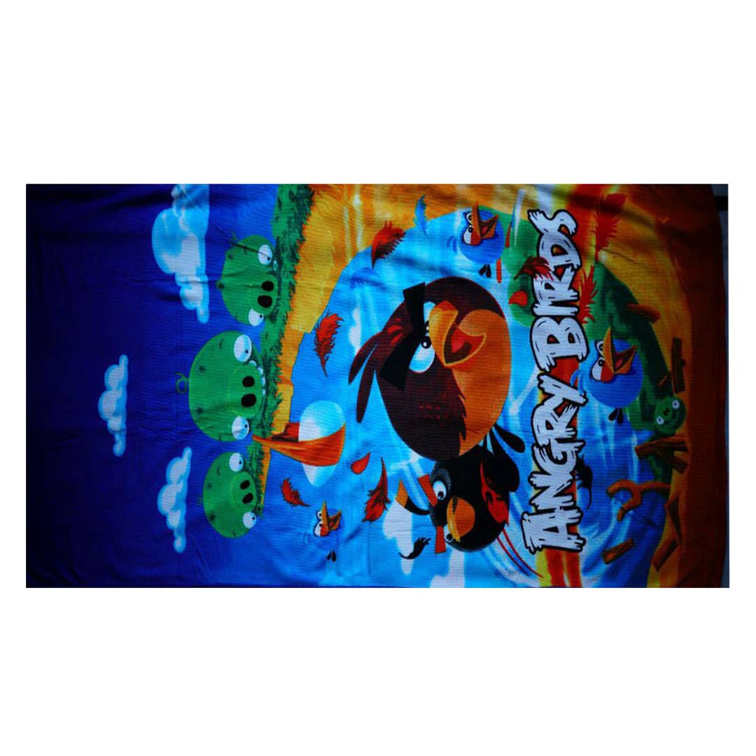 حوله استخری طرح Angry Birds سایز 80x150 سانتی متر