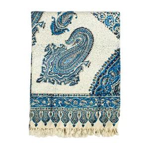 رومیزی قلمکار طرح بته جقه مدل B کد 150240