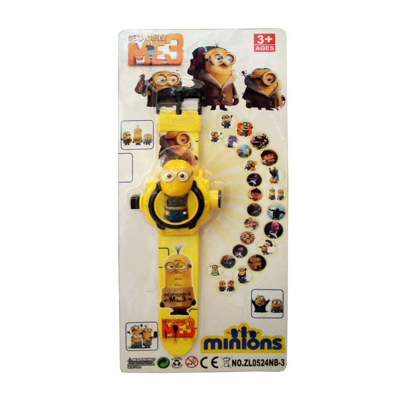 ساعت مچی دیجیتال پسرانه طرح مینیون کد MN-618