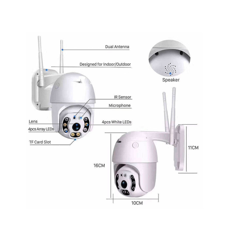 دوربین مداربسته تحت شبکه مدل 7SW11 PTZ