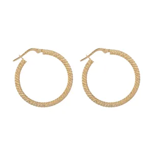 گوشواره طلا 18 عیار زنانه آلند کد KHG27