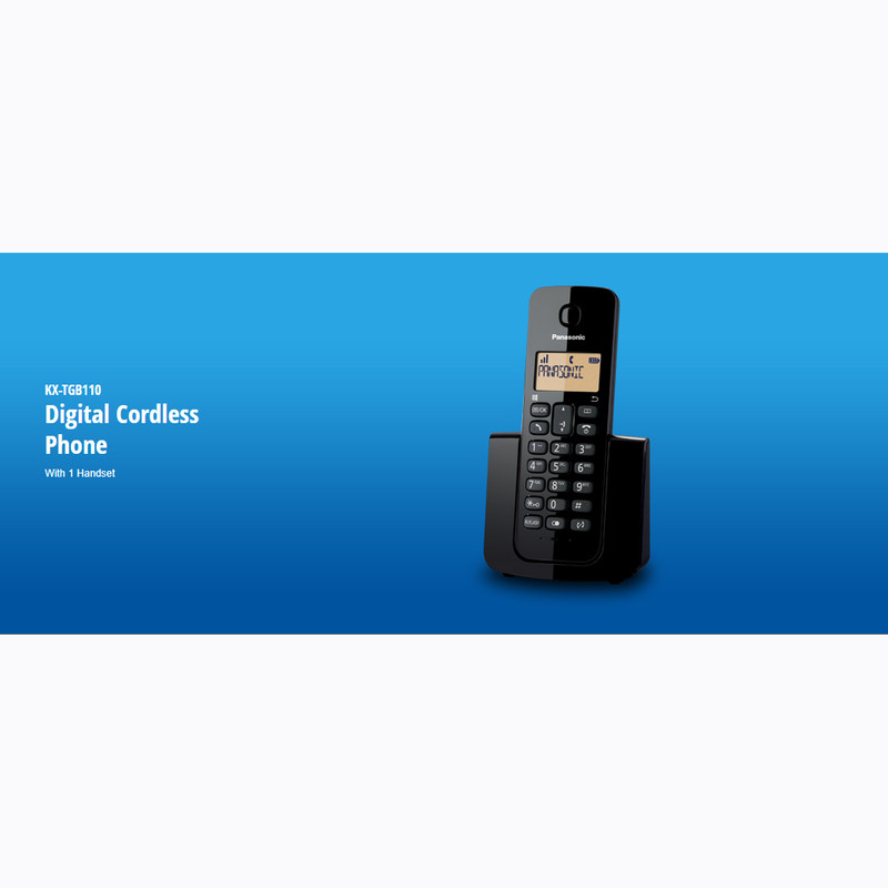 تلفن بیسیم پاناسونیک مدل KX-TGB110