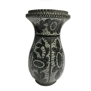 گلدان سنگی طرح ژربرا کد GH03