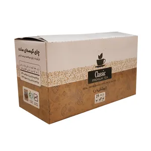 چای سیاه کیسه ای ساده چای مرغ عشق بسته 25 عددی