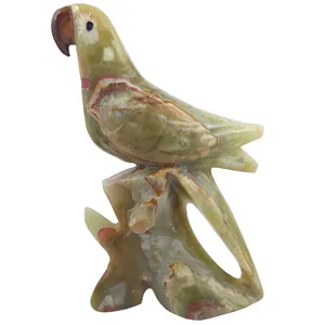 مجسمه سنگی مدل طوطی کد MX1286