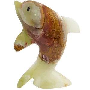 مجسمه سنگی مدل دلفین کد MX1293