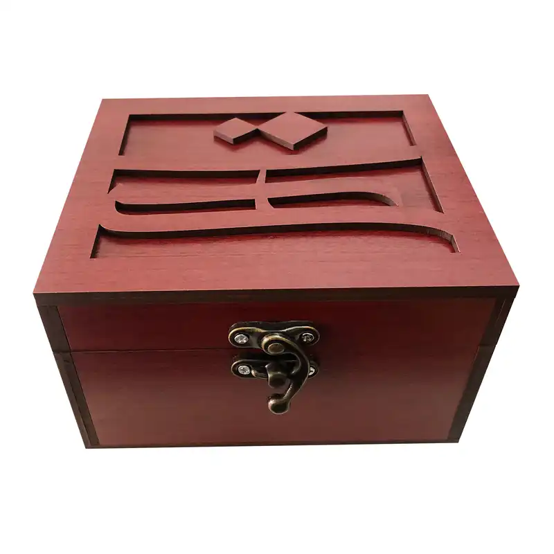 جعبه هدیه چوبی مدل j94