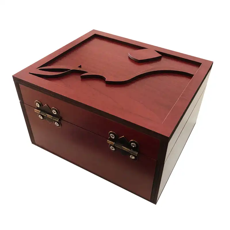 جعبه هدیه چوبی مدل j95