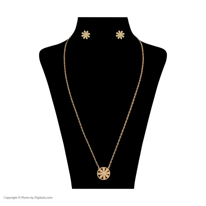 نیم ست زنانه طرح گل کد 020