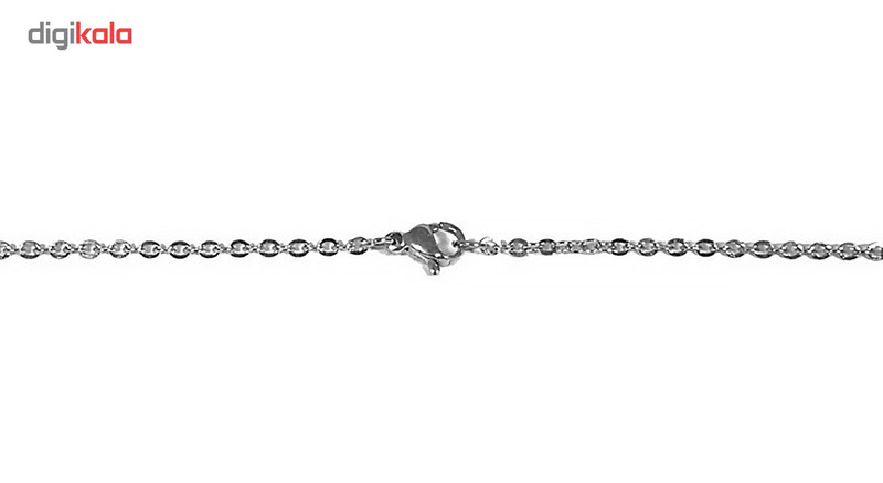 گردنبند نقره ترمه مدل اسم لیلا Termeh