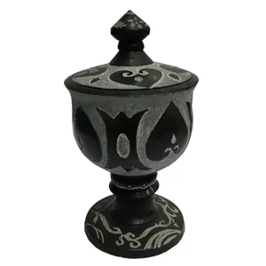 قندان سنگی طرح قلب کد GHP01