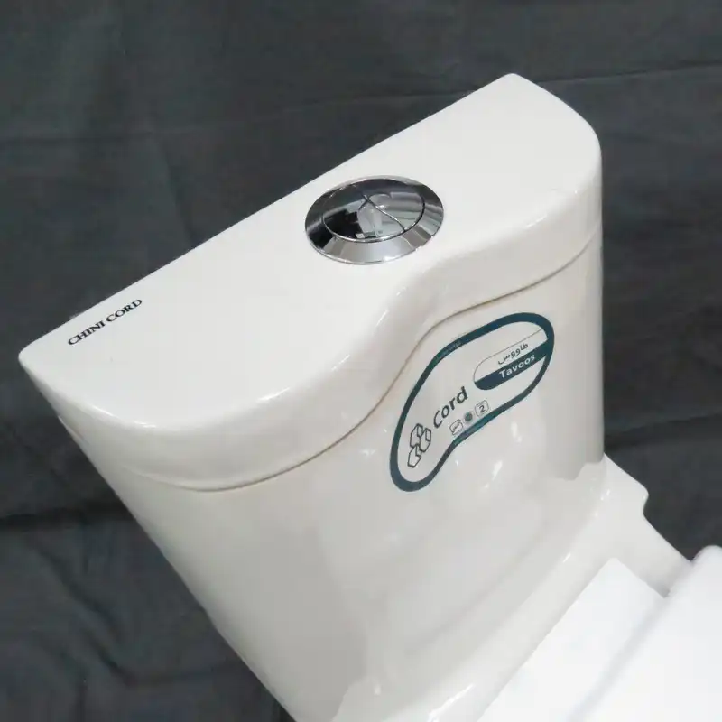 توالت فرنگی چینی کرد مدل طاووس کد C08