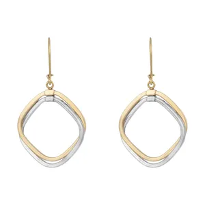 گوشواره طلا 18 عیار زنانه آلند کد KHG22