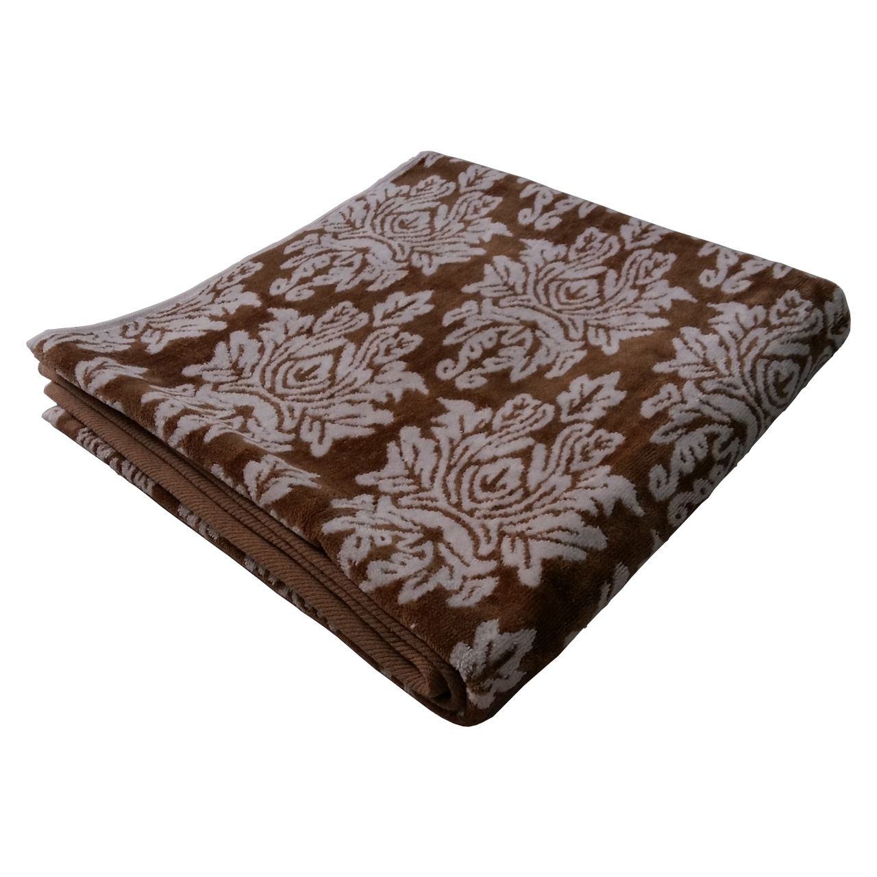 حوله استخری حوله گلزار مدل T-B300 سایز 130x65 سانتی متر