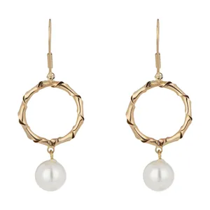 گوشواره طلا 18 عیار زنانه آلند کد KHG15